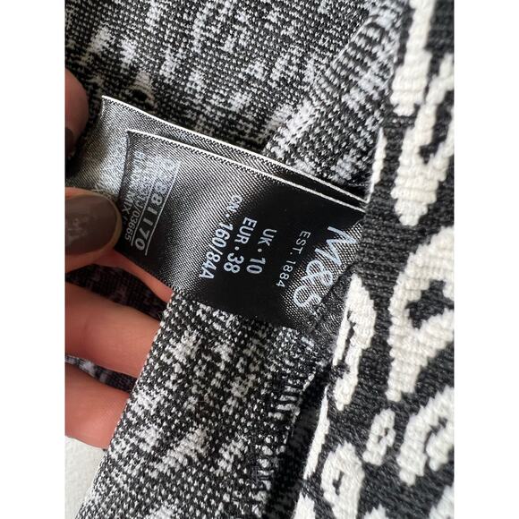 M&S Collection Black and White Pattern Blazer size medium or EU 38 - Picture 5 of 6